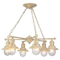 подвесная люстра arte lamp sailor a4524lm-6wg в Архангельске