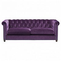 диван chesterfield 2.0 прямой фиолетовый в Архангельске