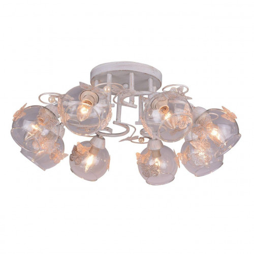 потолочная люстра arte lamp alessandra a5004pl-8wg в Архангельске