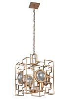 подвесная люстра crystal lux cuento sp4 gold в Архангельске