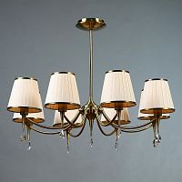 подвесная люстра brizzi alora ma01625ca/008 bronze cream в Архангельске
