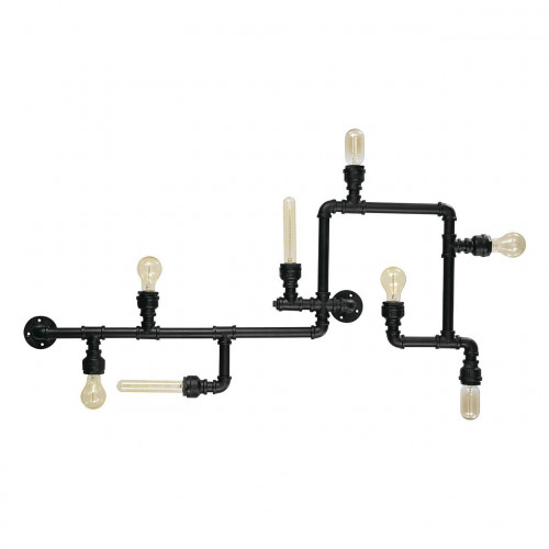 потолочная люстра ideal lux plumber pl8 nero в Архангельске