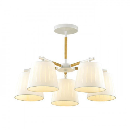 потолочная люстра odeon light nicola 4111/5 белый в Архангельске