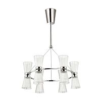 подвесная светодиодная люстра odeon light grana 4013/61l хром в Архангельске