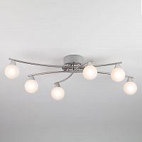потолочная люстра eurosvet elias 70065/6 хром в Архангельске