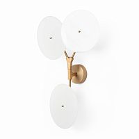 настенный светильник branching discs белый в Архангельске