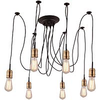 подвесная люстра arte lamp mazzetto a4290sp-7bk в Архангельске