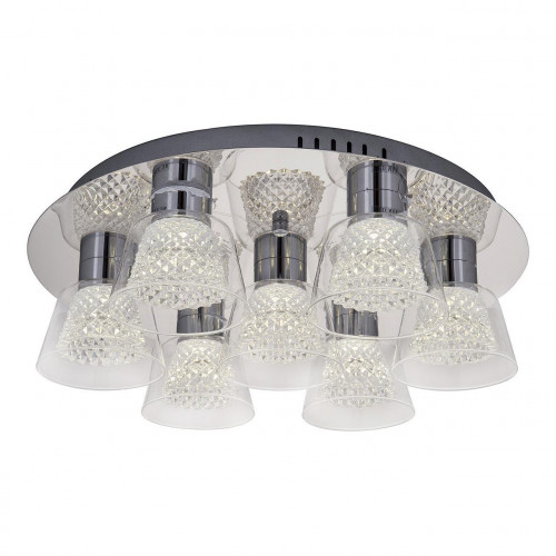 потолочная светодиодная люстра kink light азан 6112-7 в Архангельске