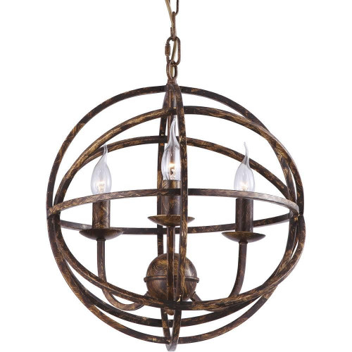 подвесная люстра arte lamp kopernik a1703sp-3br в Архангельске